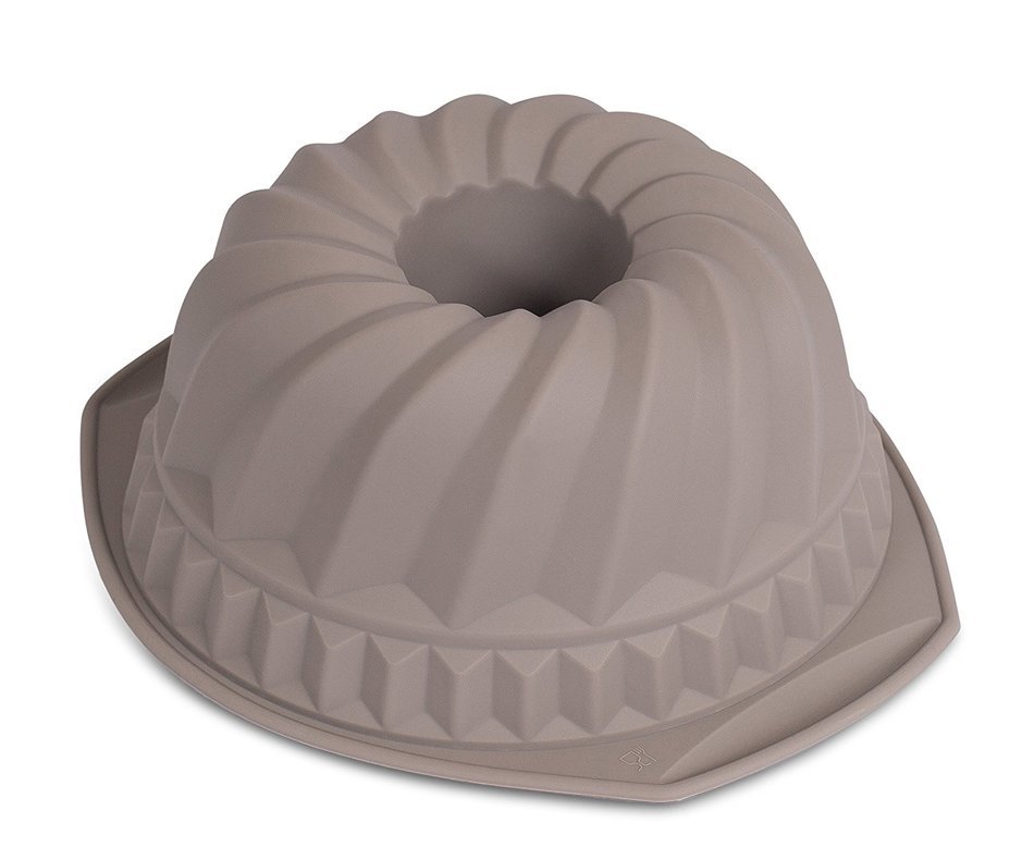 Internet&rsquo;s Best Silicone Fluted Cake Mold | Bundt Cake Pan | Bread Chocolate Bakeware | BPA Free N2