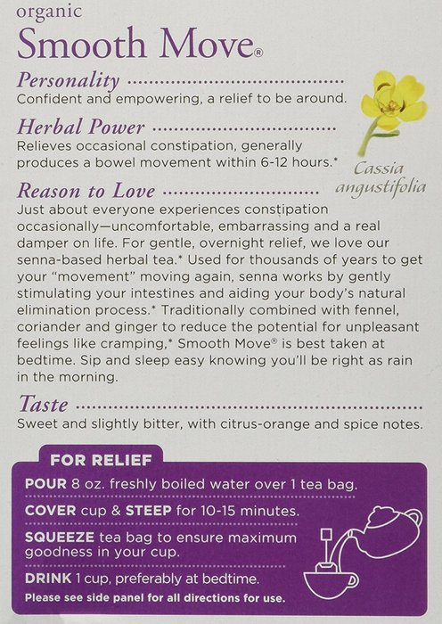 Traditional Blends Tea's-Smooth Move Traditional Medicinals 16 Bag, Net Wt. 1.13 Ounce N2