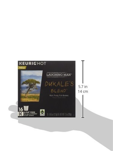 Laughing Man Dukale's Blend Coffee Keurig K-Cups, 16 Count N2