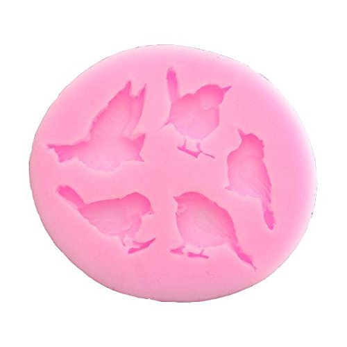 Bird Chocolate Mould Kitchen Baking Tools Silicone Fondant Cake Mold shopping