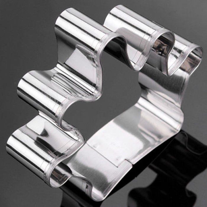 Cake & Cookie Cutters Stainless Steel Corolla Crown Cookie Cutter Cake Bread Mold N2