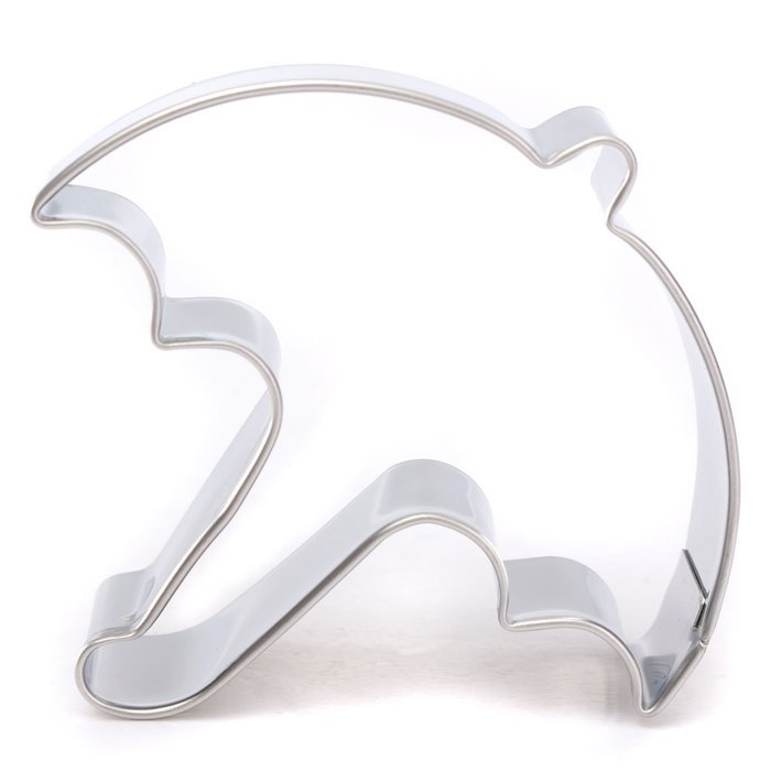 Umbrella Shape Cookies Biscuit Cake Cutter Fondant Baking Mold Mold Stainless Steel N4