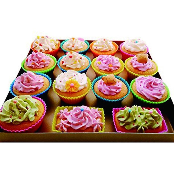 vivohome-24-pack-reusable-and-non-stick-silicone-mini-cupcake-baking