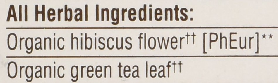 Traditional Medicinals Organic Green Tea Ginger Tea, 16 Tea Bags (Pack of 6) N25