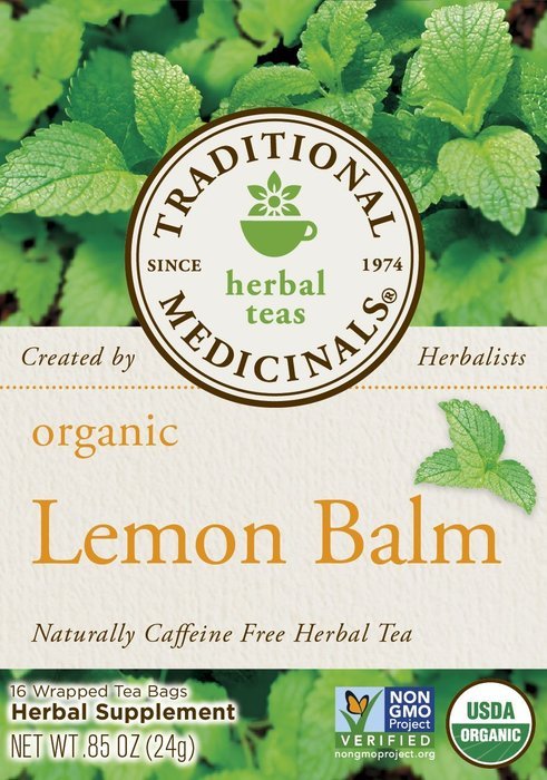 Traditional Medicinals Organic Lemon Balm Tea, 16 Tea Bags N2
