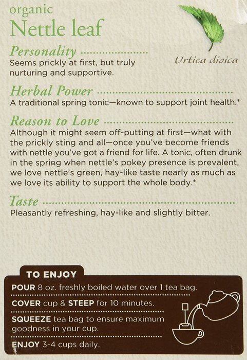 Traditional Medicinals, Organic Nettle Leaf 1.13 oz (16 bags) N2