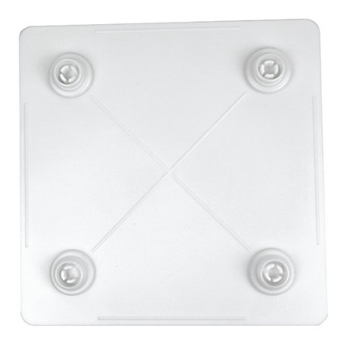 Bakery Crafts Square Separator Plate, 9-Inch
