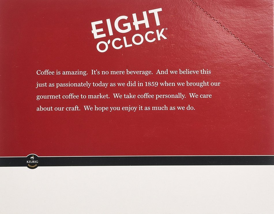 Keurig, Eight O'Clock Coffee, Dark Italian Roast, K-Cup packs, 24 Count N3