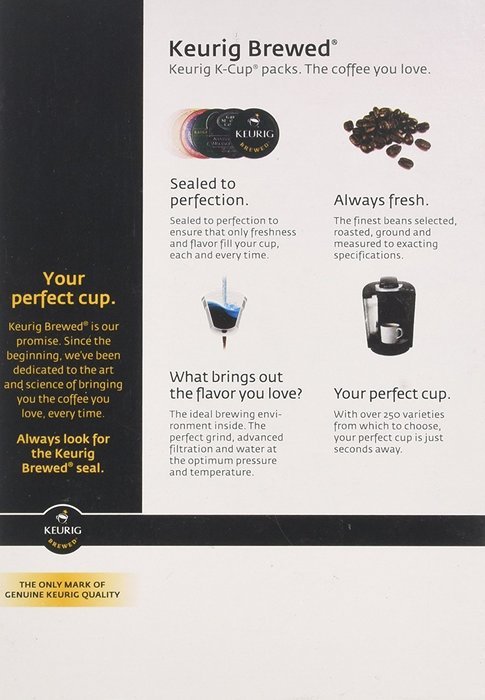 Keurig, Eight O'Clock Coffee, Dark Italian Roast, K-Cup packs, 24 Count N6