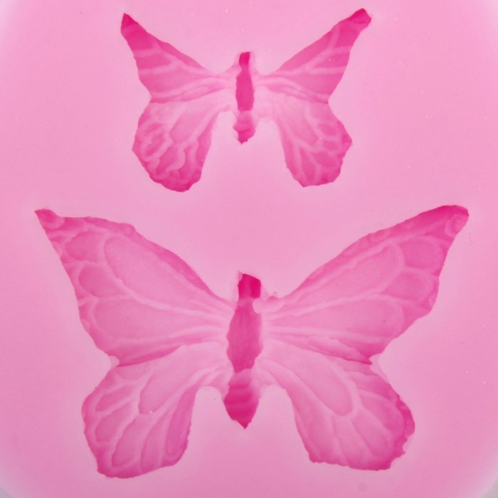 Butterfly Fondant and Gum Paste Silicone Resin Clay Molds Baking Molds Cake Decoration N7
