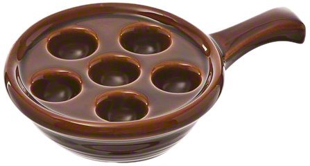Browne (744044) 6-Hole Escargot Plate