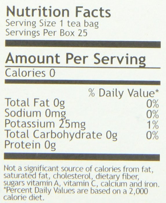 The Original Ceylon Tea Company, English Breakfast Tea, 25-Count Tea Bags (Pack of 6) N5