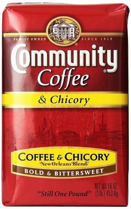 Community Coffee New Orleans Blend (Coffee and Chicory) 1 Pound