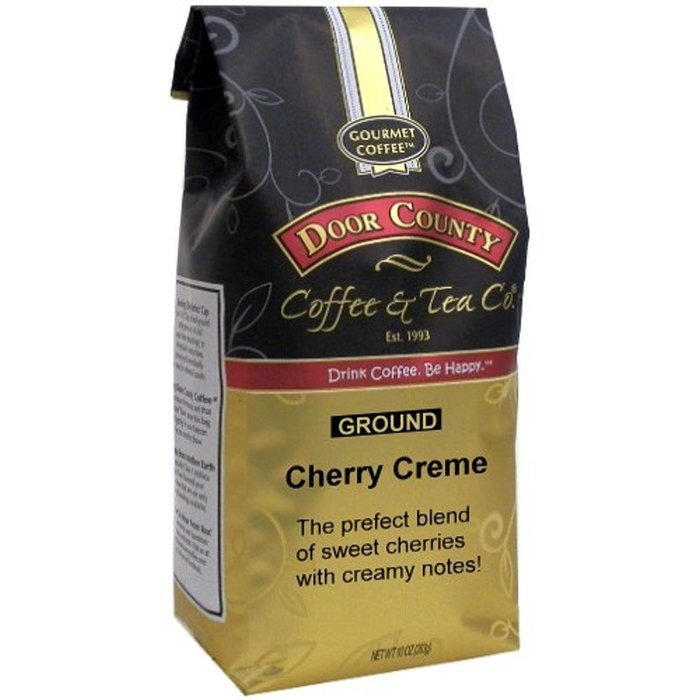 Door County Coffee Cherry Creme, 10oz, Ground