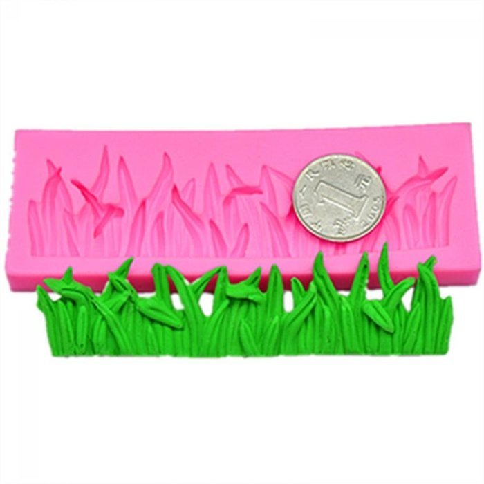Genenic Silicone Chocolate Sugarcraft Cake Decorating Mold Mould Mushroom & Grass Shape N5