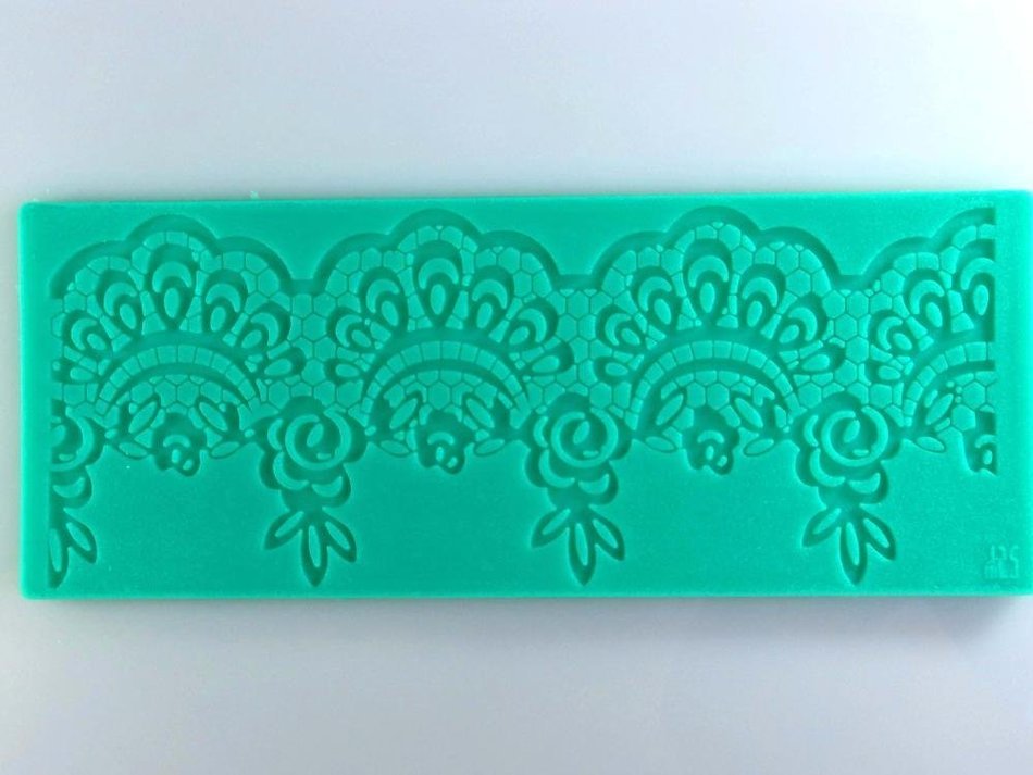 Big Charming Design Instant Fondant Silicone Lace Mold Cake Mold Baking Tools Cake Decorating Tools