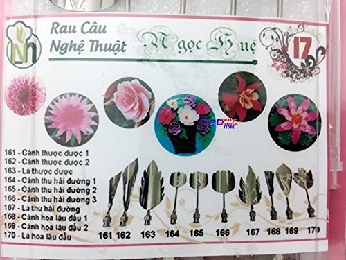 3d Gelatin Art Tools - Type 17 - 3d Jelly Cake Tools - 10 Pcs/set N3