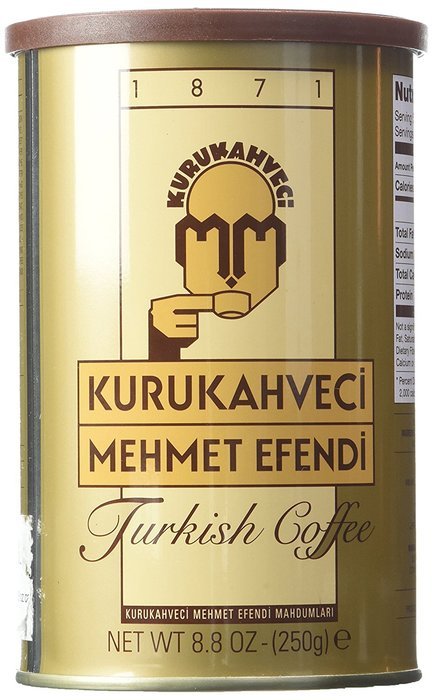 Mehmet Efendi Turkish Coffee 8.8 oz can