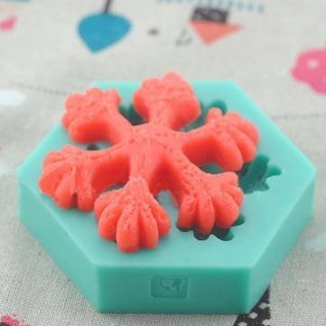 Silicone Snowflake Fondant Cake Mold Christmas Cake Tool