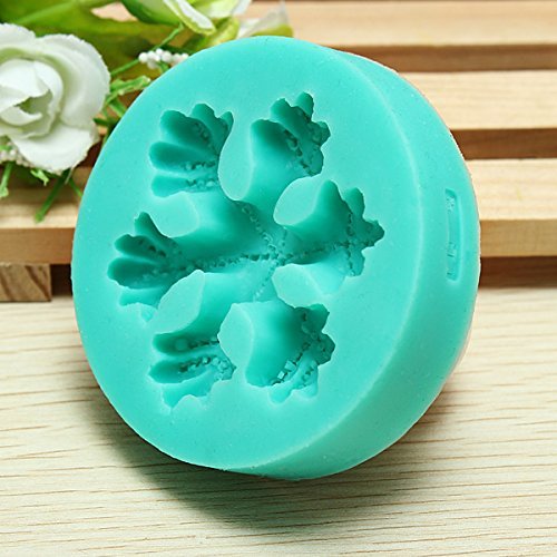 Silicone Snowflake Fondant Cake Mold Christmas Cake Tool N2