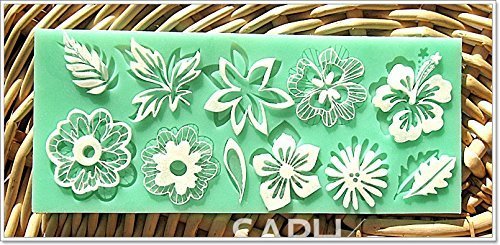 Flower Leaf Lace Mold Cake Mould Silicone Baking Tools Kitchen Accessories Decorations for Cakes Fondant