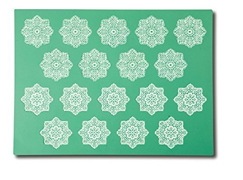 38.5cm*28.3cm Large Baking Mat Fondant Silicone Cake Mold Lace Mold Cake Decorating Tools Chocolate Molde Bakeware