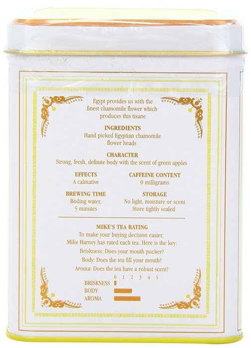 Harney & Sons Herbal Tea, Chamomile, 20 Sachets N2