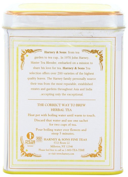 Harney & Sons Herbal Tea, Chamomile, 20 Sachets N4