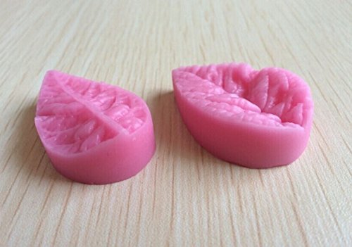 HSE Leaf Shaped Silicone Press Mold Cake Decoration Fondant Cake 3D Food Grade Silicone Mould-3 N2