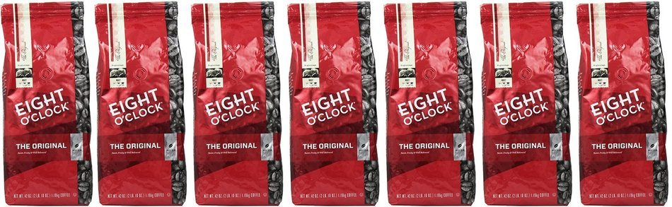 Eight O'Clock Coffee, Original Whole Bean, 42-Ounce Package N6
