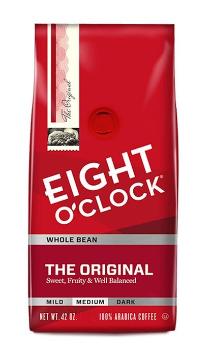 Eight O'Clock Coffee, Original Whole Bean, 42-Ounce Package N12