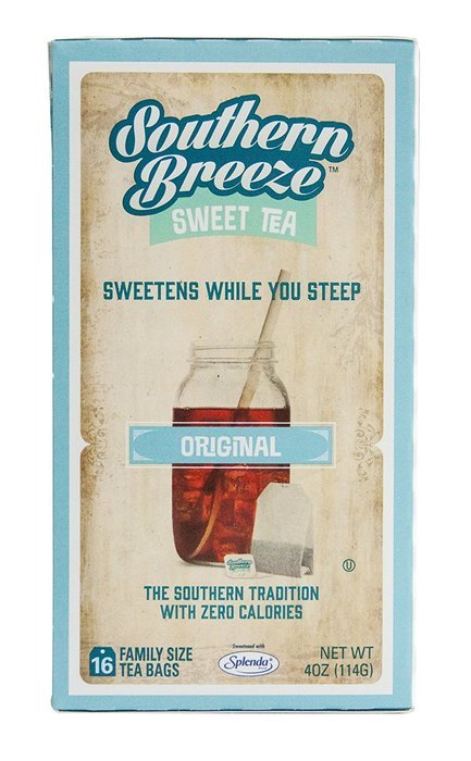 Southern Breeze Sweet Tea, 16 Count (Pack of 6) N2