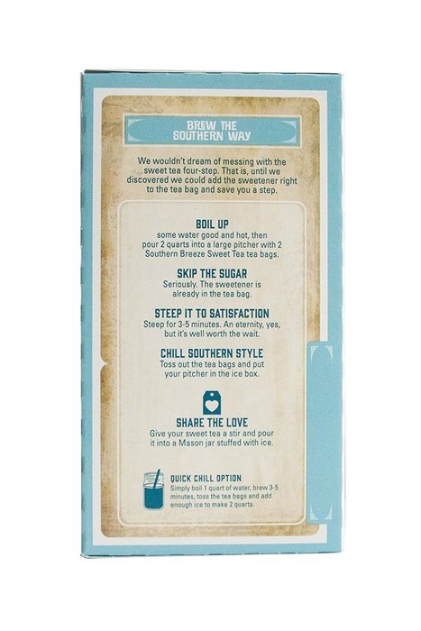 Southern Breeze Sweet Tea, 16 Count (Pack of 6) N3
