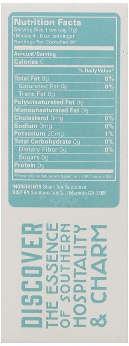 Southern Breeze Sweet Tea, 16 Count (Pack of 6) N6