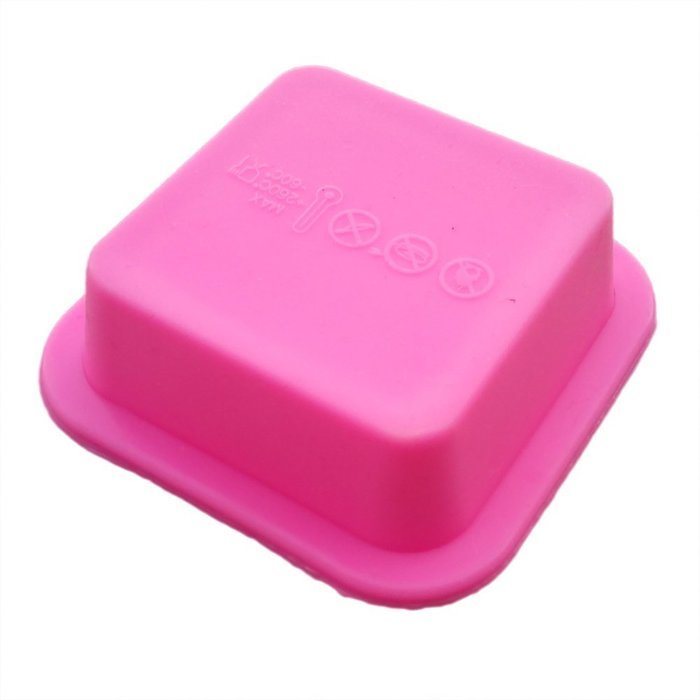 Fanhesheng Soap Molds - 100% Handmade Square Silicon - Sapone N3