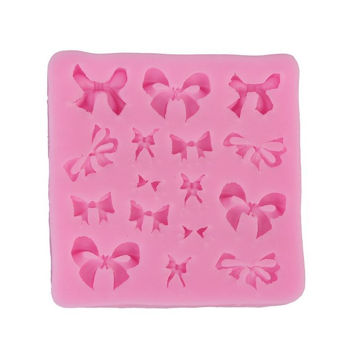Bowknot Fondant Cake Silicone Mold Decorating Tools Silicone Cake Mold