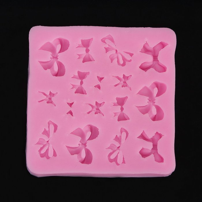 Bowknot Fondant Cake Silicone Mold Decorating Tools Silicone Cake Mold N2