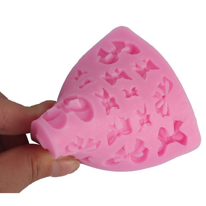 Bowknot Fondant Cake Silicone Mold Decorating Tools Silicone Cake Mold N5