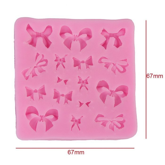Bowknot Fondant Cake Silicone Mold Decorating Tools Silicone Cake Mold N6