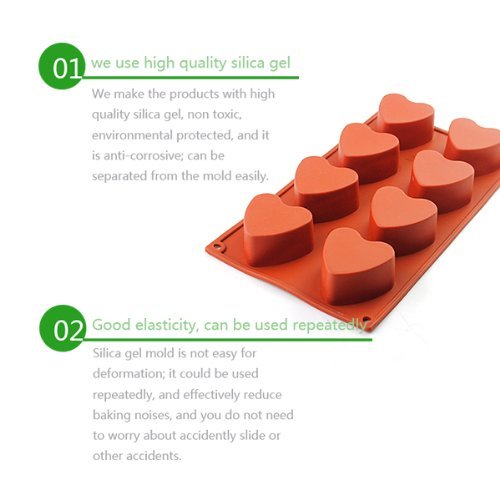 Silicone Mini Donut Pan, Ayamaya 100% Food Grade Non-stick Flexible Mini Doughnut Making Pan Mini Cake Pan Biscuit... N5