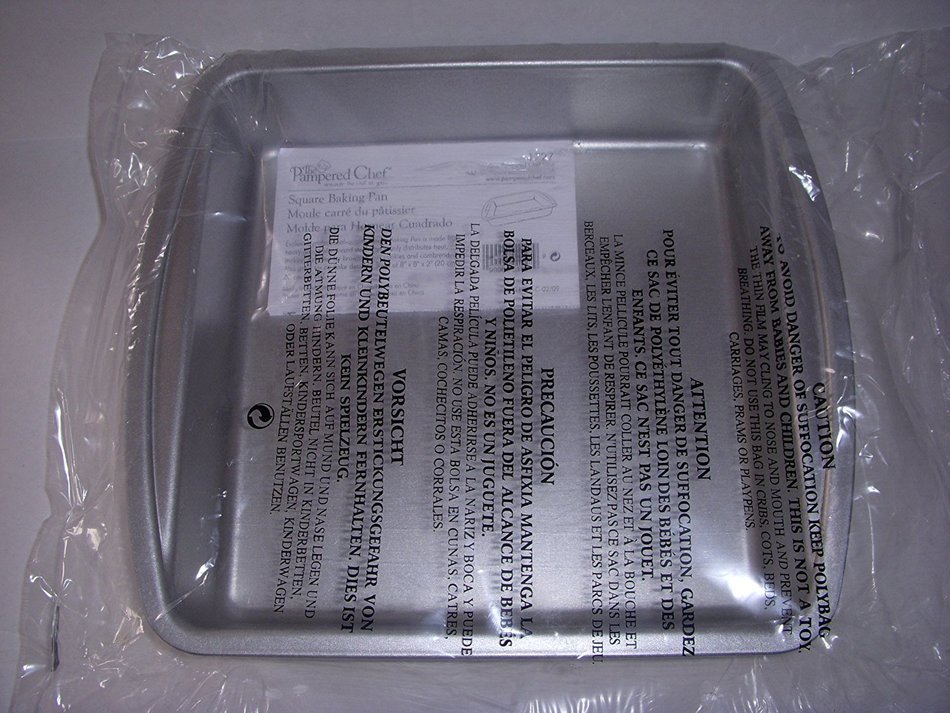 Pampered Chef Square Baking Pan #1727