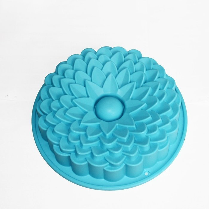 Allforhome (TM) 8.07" Chrysanthemum Flower Cake Baking Pans Baking Tray Flexible BIRTHDAY Cake Mold silicone molds... N2
