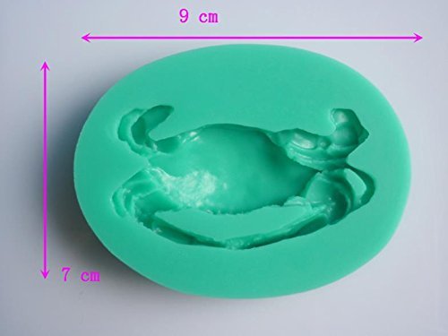 Crab Chocolate Candy Jelly Fondant Cake Tool Silicone Mold Baking Pan Bakeware N2