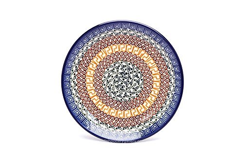 Polish Pottery Plate - Salad/Dessert (7 3/4") - Autumn