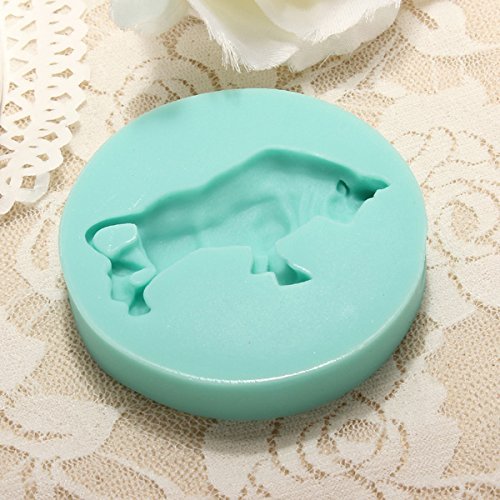 Bull 3D Silicone Cake Mold Chocolate Fondant Mould N2