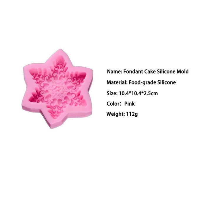 IVYRISE Silicone Cake Mould Decoration Non Stick Fondant Cookie Baking Mold DIY Soap Molds Pan N6