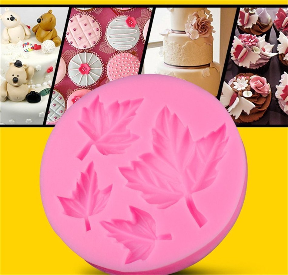 IVYRISE Silicone Cake Mould Decoration Non Stick Fondant Cookie Baking Mold DIY Soap Molds Pan N12