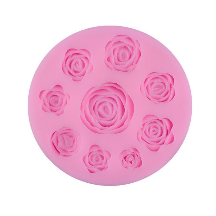 IVYRISE Silicone Cake Mould Decoration Non Stick Fondant Cookie Baking Mold DIY Soap Molds Pan N14