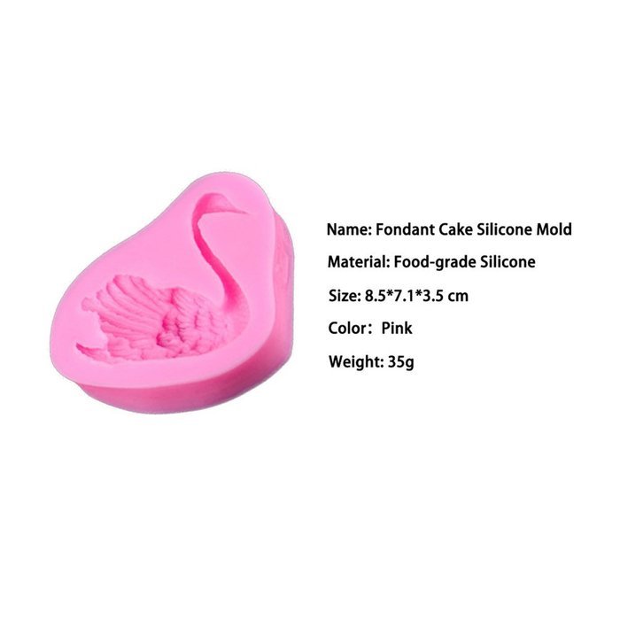 IVYRISE Silicone Cake Mould Decoration Non Stick Fondant Cookie Baking Mold DIY Soap Molds Pan N30