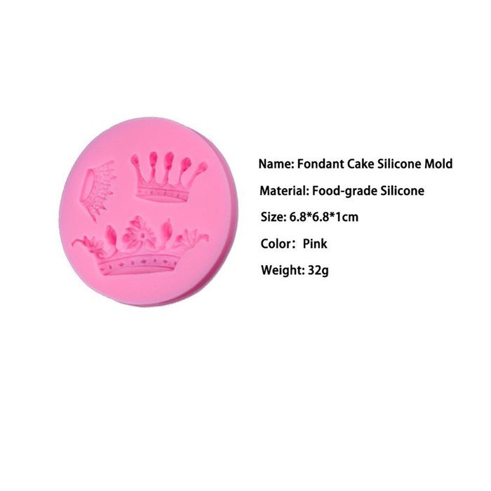 IVYRISE Silicone Cake Mould Decoration Non Stick Fondant Cookie Baking Mold DIY Soap Molds Pan N36